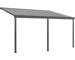 Terrasdak / Overkapping - Borneo - 4 x 3 m - Grijs