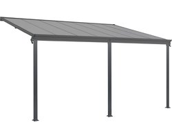 Terrasdak / Overkapping - Borneo - 5 x 3 m - Grijs