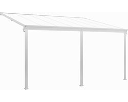 Terrasdak / Overkapping - Borneo - 5 x 3 m - Wit
