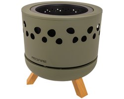 Terrashaard RedFire 89710 Pellet Firepit Dudly Forest Green 45cm