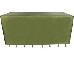 Terrasmeubel Hoes - Tuinmeubel Beschermhoes - Meubels Beschermen - Sterk 420D Canvas - 123 x 61 x 72 cm - Legergroen