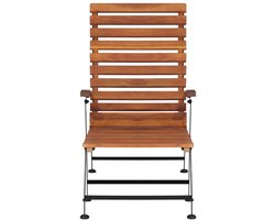 Terrasstoel | Ligstoel | Chaise longue | Zonligstoel massief acaciahout