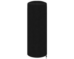 Terrasverwarmer Hoes - 50 x 50 x 120 cm - Afdekhoes - Buitenverwarmer Beschermhoes - Oxford-stof - Universeel - Waterdicht, winddicht en uv-bestendig - Met Koord - Zwart