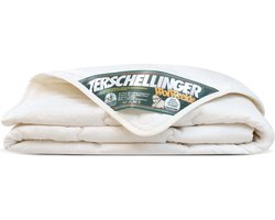 Terschellinger ZOMER dekbed | Zuiver scheer wollen zomer dekbed | Luchtig, Licht en absorberend wol voorjaars dekbed | 200x220 cm