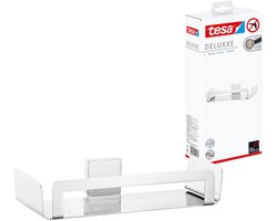 tesa Deluxxe douchewagen chroom metaal modern roestvrij badkamer zelfklevend – 116x268x52mm