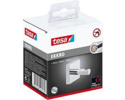 tesa Garderobehaak 40236-00000-00 ekkro Aantal haken: 1 Metaal Chroom (glanzend) 1 stuk(s)