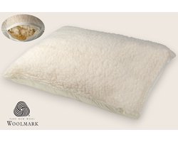 Texels Classic wollen hoofdkussen met wolvacht (60 x 70 cm)