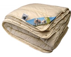 Texels Comfort Luxe 4-Seizoenen Wollen Dekbed - Eenpersoons - 140x200 cm