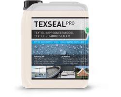 Texseal Pro 2,5L (15m2) - Nano Coating - Impregneermiddel Meubelstof, Tentdoek, Cabrio - Waterproof Textile Protector Spray Textiel - Anti regen impregneer, Rain Away Impregneerspray - Impregneermiddelen, Bank impregneren, Jas waterdicht maken
