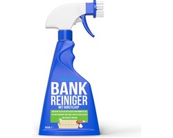 TEXTIEL BANKREINIGER Vero Shine – Krachtige reiniger en ontvlekker voor huistextiel – Tegen allerhande vlekken – Ook voor tapijten, gordijnen, (auto) zetels en andere meubelstoffen – Frist de kleuren weer op – Met borstelkop – Neutraliseert geurtjes.