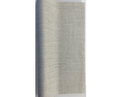 Textiel raamfolie - zelfklevend - Naturel - 45x150cm - zonwerend – anti inkijk - hoogwaardige uitstraling - recycled PET - HR++(+) compatibel