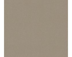 TEXTIELLOOK BEHANG | Basic Uni - Bruin - A.S. Création Pure Elegance