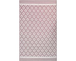 THANE - Outdoor kleed - Roze - 120 x 180 cm - Polypropyleen