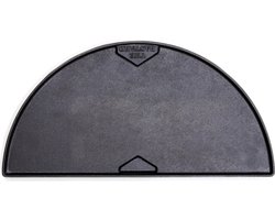 The Bastard Halve Maan Gietijzeren Grillplaat Medium Zwart