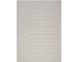 the carpet Toulouse - Buitentapijt voor terras en balkon - Weerbestendig, UV-bestendig, waterafstotend, onderhoudsvriendelijk, robuust en slijtvast, Cream, 140 x 200 cm