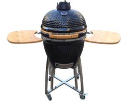 The Garden Club Kamado Grill 21 inch Keramische Barbecue - Zwart