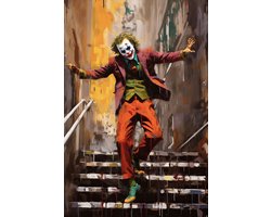 The Joker Poster - Film - Movie - Clown - Joaquin Phoenix - posters - formaat 60x90cm - 38