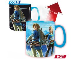 The Legend Of Zelda Zelda & Link - Magische Mok Unisex Kop - meerkleurig - Standard