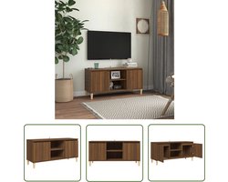 The Living Store Bedkastje - Scandinavische stijl - 103.5 x 35 x 50 cm - bruineiken