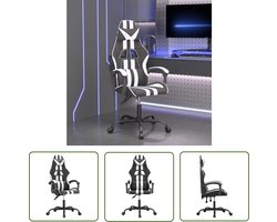 The Living Store Gamestoel - Unique - Stoelen - 57.5x59.5 - Verstelbaar en duurzaam