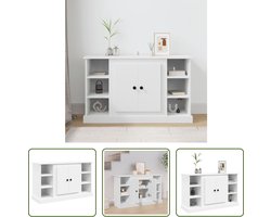 The Living Store Klassieke Dressoir M - Duurzaam bewerkt hout - 100x35.5x60 cm (LxBxH)