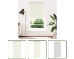 The Living Store Rolgordijn verduisterend 95x230 cm stofbreedte 90,7cm polyester - Rolgordijnen - Gordijnen - Verduisterend - Privacy - Lichtregeling
