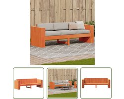 The Living Store Tuinbank Grenenhout - 189 x 60 x 62 cm - Rustieke uitstraling Tuinbank - Grenenhouten Tuinbank - Lounge Bank - Buitentijdbank - Tuinmeubel - Outdoor Furniture - Relaxen