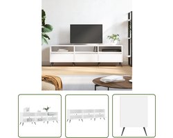 The Living Store TV Meubel - niet vermeld - TV Meubels - 150 x 30 x 44.5 cm - Wit