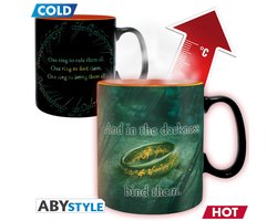 The Lord Of The Rings Sauron - Heat Change Mug Unisex Kop - meerkleurig - Standard