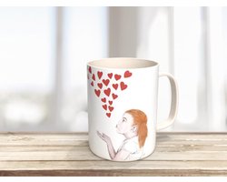 The Mokken Boutique - Een Mok voor Moederdag - Een unieke mok: "Mama, je bent de liefste!"