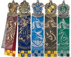 The Noble Collection Harry Potter Boekenlegger Crest Set van 5 Multicolours