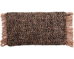 The Oh My Gee Kussenhoes - Zwart Koper - 30x50
