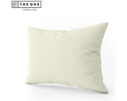 The One Bedding Kussensloop - 60 x 70 cm - Beddengoed - Katoen/Satijn - Crème