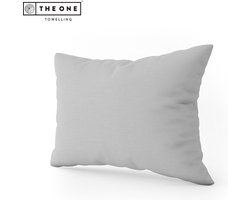 The One Bedding Kussensloop - 60 x 70 cm - Beddengoed - Katoen/Satijn - Lichtgrijs