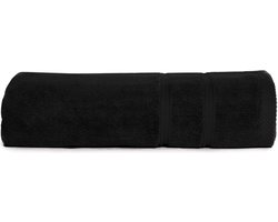 The One Towelling Badhanddoek Ultra Deluxe - 70 x 140 cm - Badlaken - 100% Gekamd katoen - Zwart