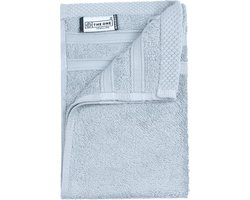 The One Towelling Bamboe Gastendoek - 30 x 50 cm - Kleine handdoek - Bamboe/Katoen - Hypoallergeen - Lichtgrijs