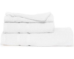 The One Towelling Bamboe Handdoeken set - Badhanddoek, Handdoek, Gastendoekjes & Washandjes - 15-Delig - Bamboe & Gekamd katoen - Hypoallergeen - Wit