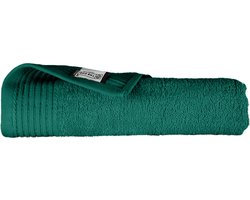 The One Towelling Classic Badlaken - 70 x 140 cm - Hotelkwaliteit - 100% Zacht katoen - Emeraldgroen