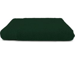 The One Towelling Deluxe badlaken - 70 x 140 cm - Handdoek - 100% Zacht Katoen - Donkergroen