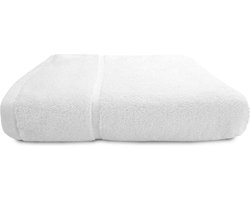 The One Towelling Hotel Badlaken - 70 x 140 cm - Luxe grote handdoek - 500 gr/m² - 100% Gekamd katoen - Wit
