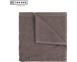 The One Towelling Keukenhanddoek - 50 x 50 cm - Handdoek - 100% katoen - Taupe