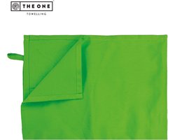 The One Towelling Theedoek - 50 x 70 cm - Droogdoek - Hoge vochtopname - 185 gr/m2 - Katoen - Limoengroen