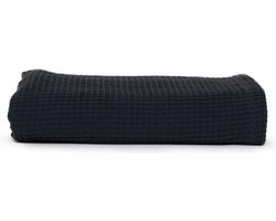 The One Towelling Wafel Handdoek - 100 x 150 cm - Hoge vochtopname - 230 gr/m² - Katoen - Antraciet