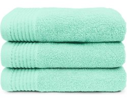 The One Voordeel Maxi Badlakens Mint 3 stuks 100x180cm