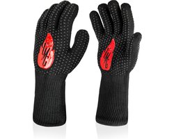 The Original Grill Master Gloves - oven handschoen - hittebestendig - tot 800 graden celsius - grill handschoen - Aramid - oven - gasfornuis - koken - vaderdag - cadeautip