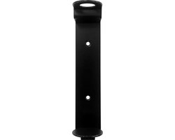 The Spa Collection - Enkele metalen houder - Matzwart - Voor een 475 ml fles