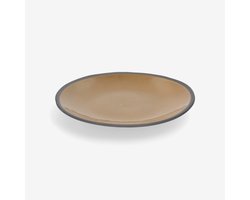 The Table | Atelier Gebaksbordjes Curry - bruin - Ø 16 cm