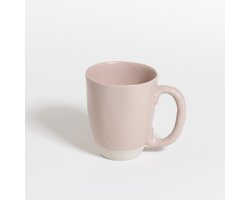 The Table | Atelier - Mok met Oor - Rosé - Roze - beker - handgemaakte koffiebeker - theebeker - 290 ml