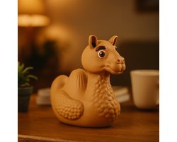 TheDuckSpecialist – Kleine Kameel Eend – 3D-geprint Woestijn Beeldje – Cute & Collectible Figurine