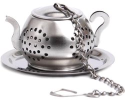 Thee-ei - Theepot vorm - Geschikt voor losse thee